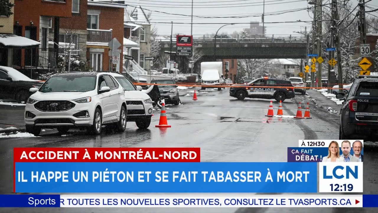 Un conducteur happe un piéton et se fait tabasser à mort