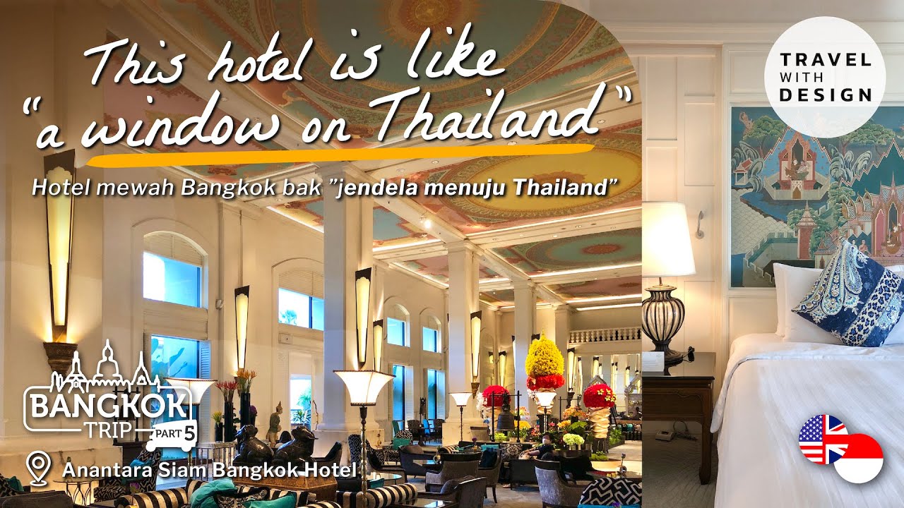 A Classic Thai Luxury Hotel | Anantara Siam Bangkok (Full Tour & Review) 🇹🇭Bangkok Trip Pt.5