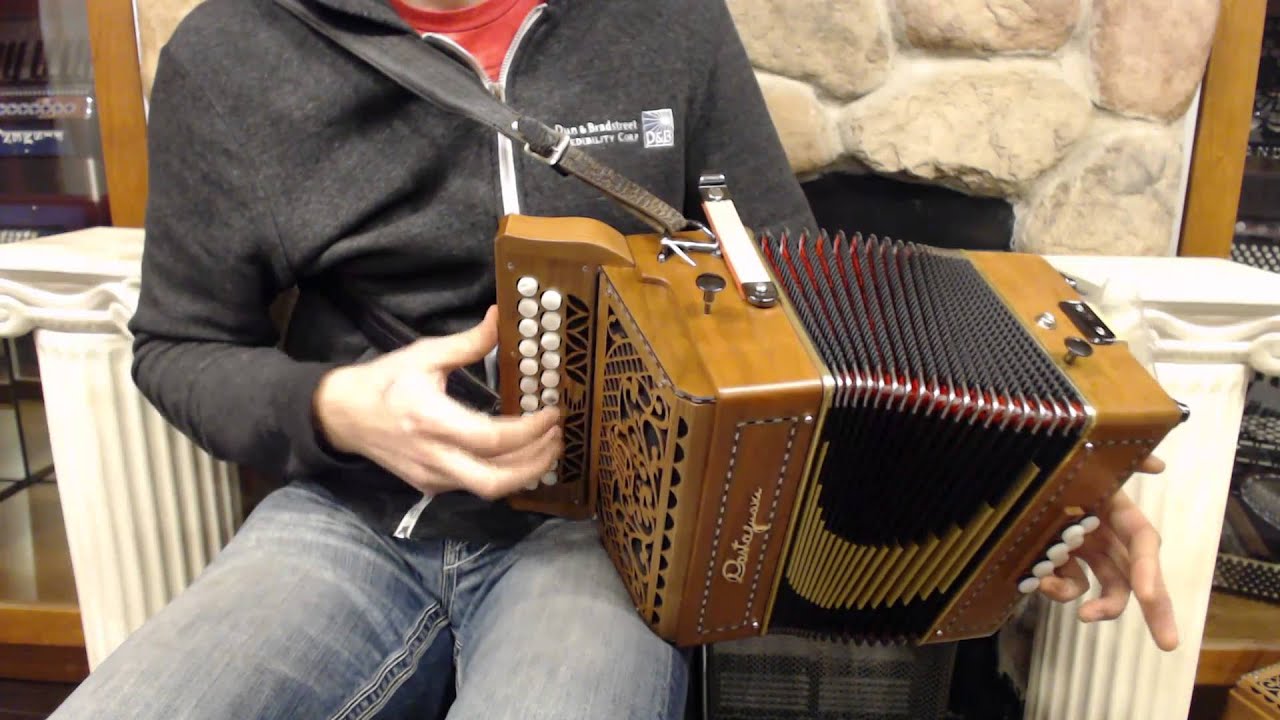 CASTDINIIIBCCW - Cherry Castagnari Dinn III Button Accordion BC LMM 23 8 $3499