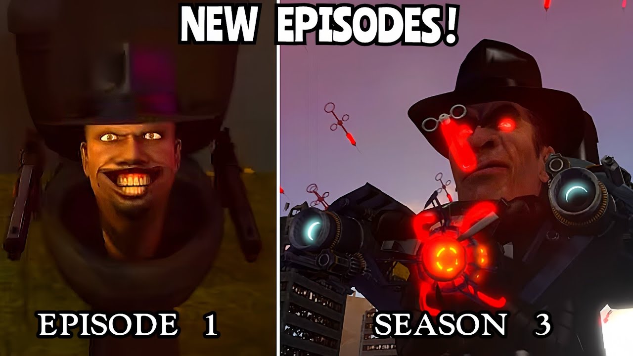 Skibidi Mafia 1 - Season 3 All Episodes | G-TOILET NEW STYLE (60 FPS REMASTERED) - [Episode 16?]