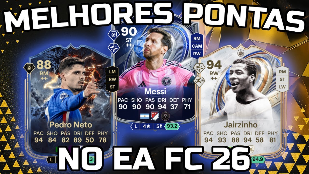 EA FC 26 - Melhores Pontas (PD e PE) ATUALIZADO por Faixa de Preço no Ultimate Team