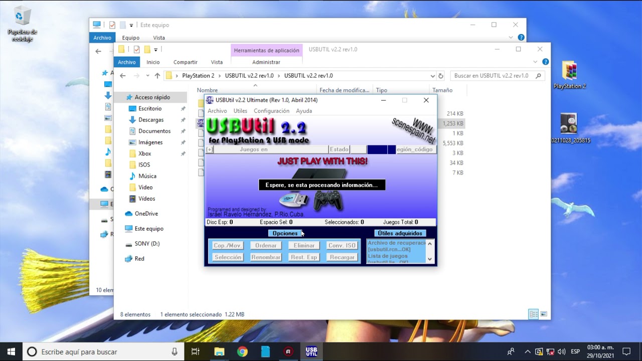 PlayStation 2 agregar juegos a nuestra USB mas y menos de 4 gigas