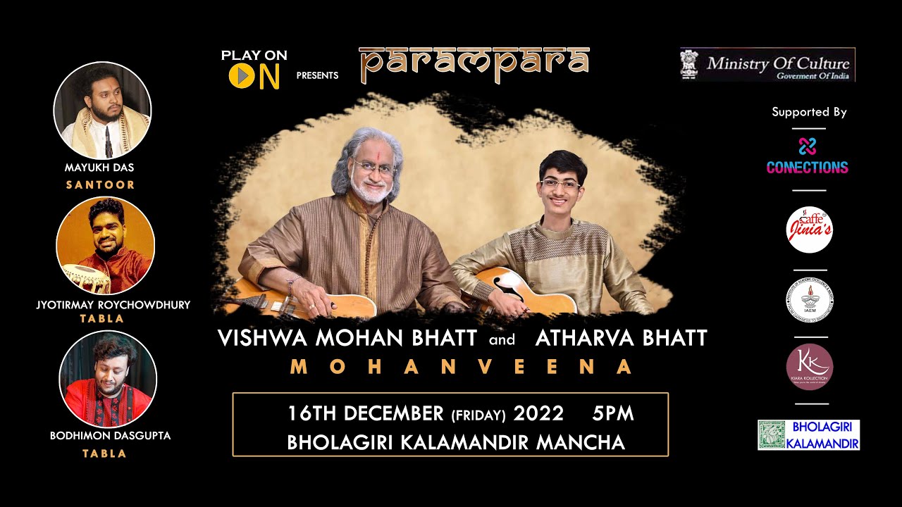 Raag Shyamkalyan by Padmabhushan Pt. Vishwamohan Bhatt Ji.