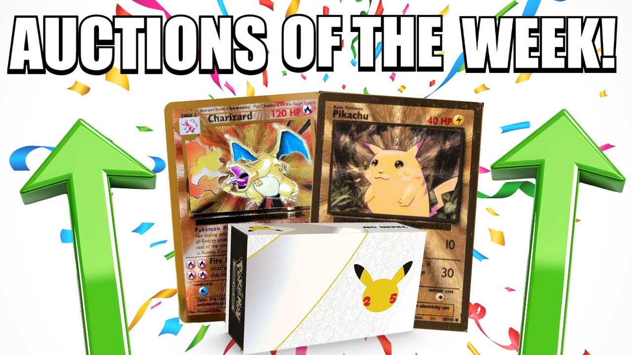 Pokemon Card Auctions Of The Week! Celebrations At It Again!!!
