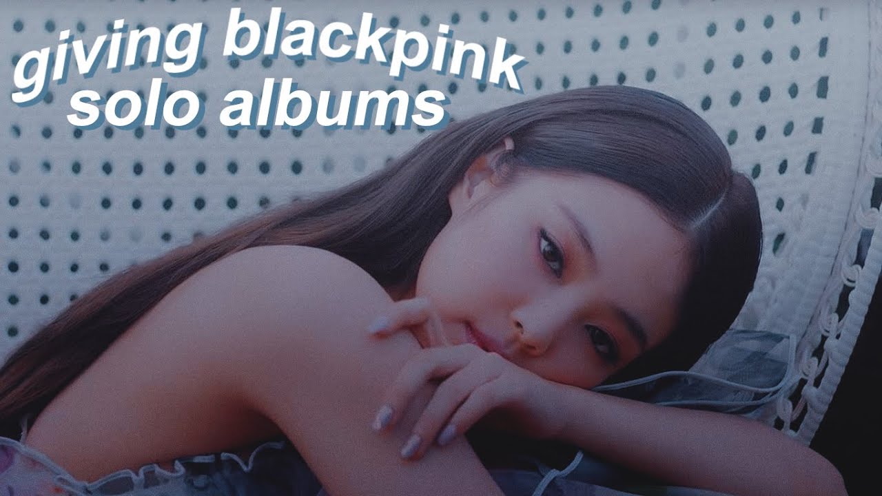 giving a solo album to each blackpink member