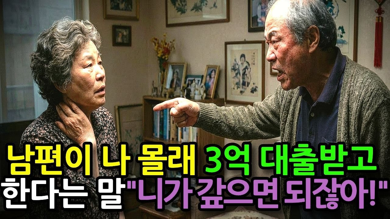 [실화] 남편이 내 인감으로 3억 빚을 만들었다… “네 이름이니까 네가 갚아”  | 노후사연 | 시니어사연 | 오디오북 | 실화사연 |