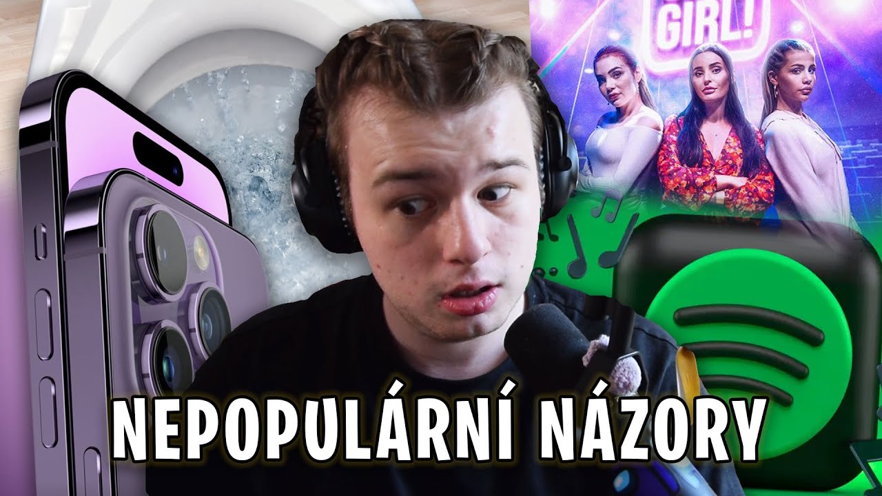 Voda ze záchodu je pitná, iPhony vypadají pořád stejně? | NEPOPULÁRNÍ NÁZORY