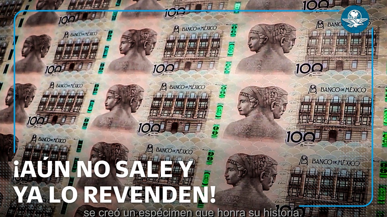 Sacan nuevo billete de 100 pesos