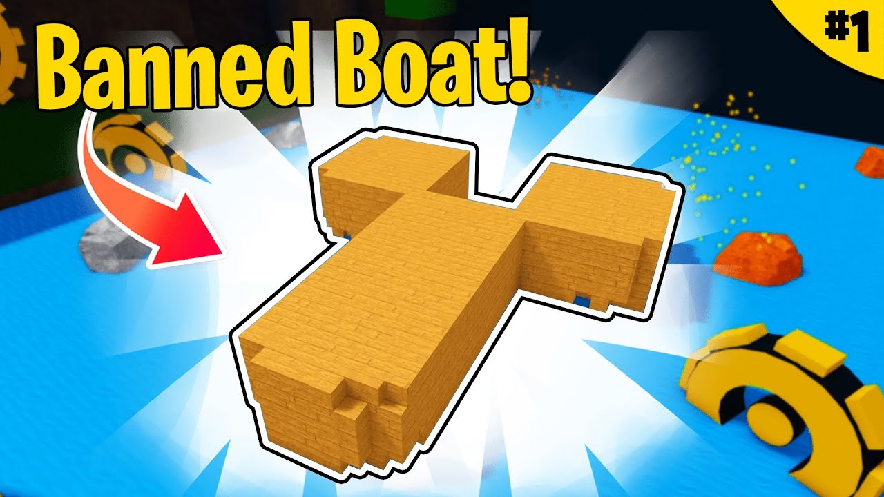 This Boat Will Get Me Banned.. 😊 (Build a Boat for Treasure)