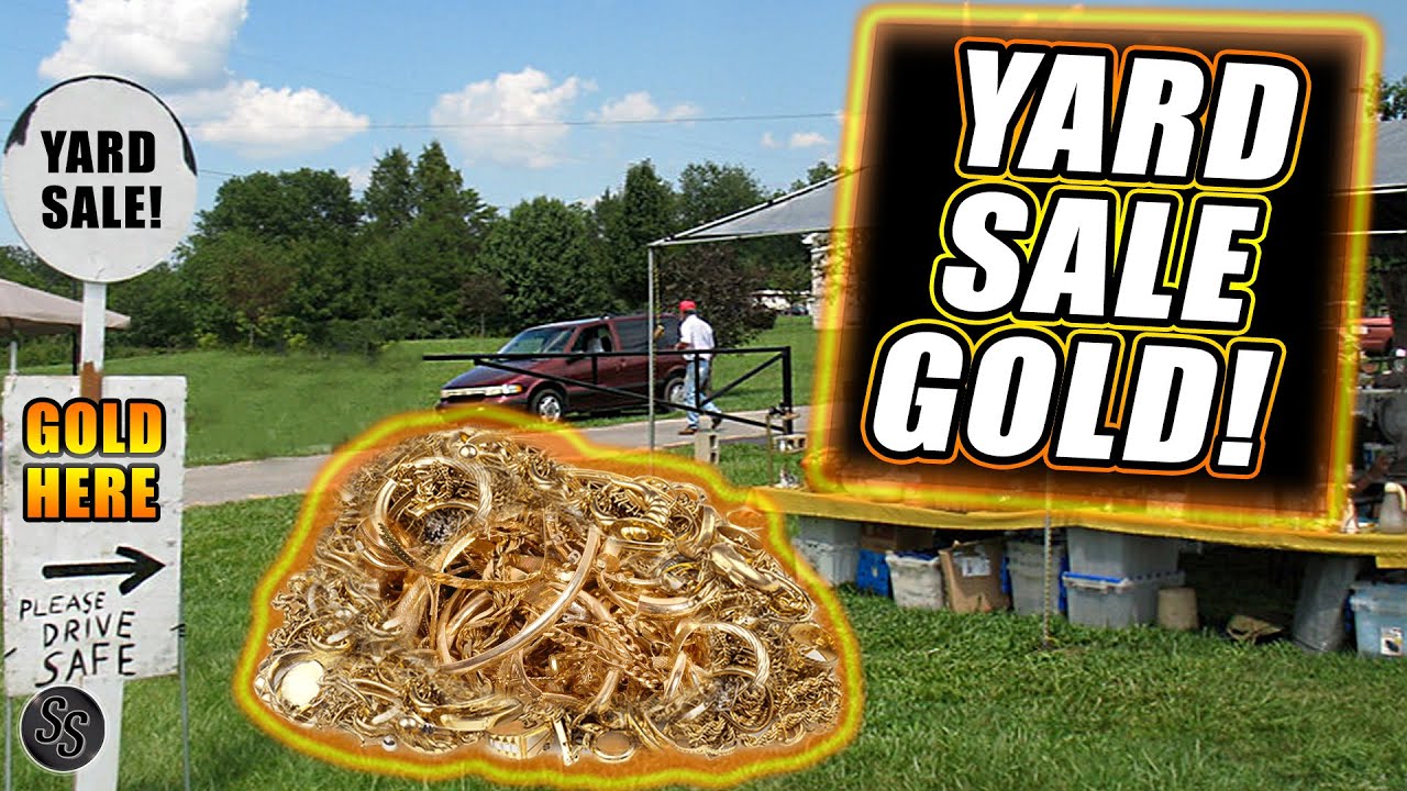 How to find and Buy GOLD at Yard Sales!