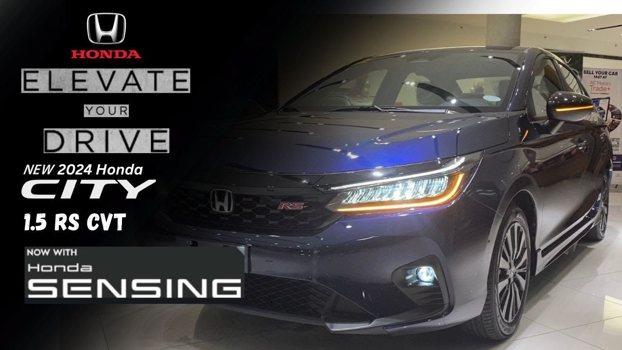 2024 Honda City 1.5 RS CVT Honda Sensing Full In-Depth Review | Obsidian Blue Pearl