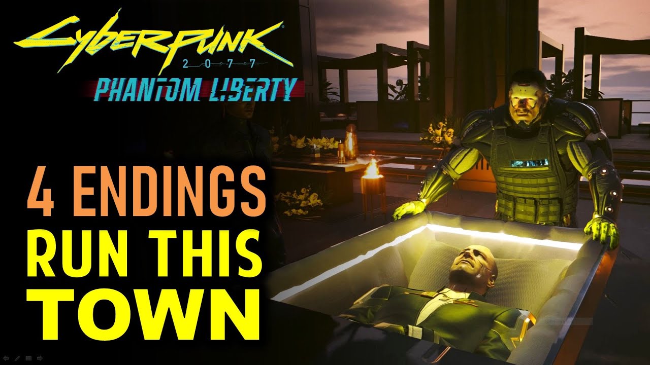 Управляй этим городом: все концовки и варианты выбора | Cyberpunk 2077 Phantom Liberty