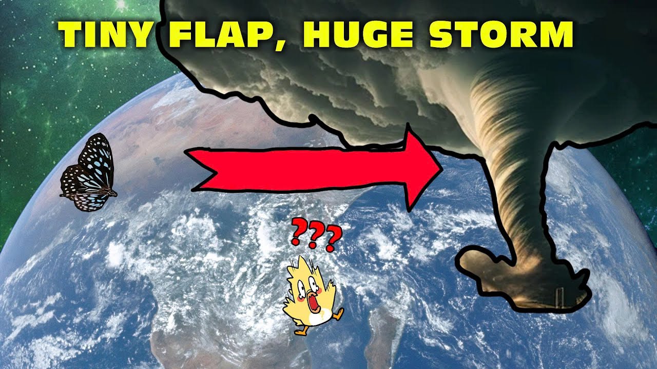 Объясните эффект бабочки с научной точки зрения
