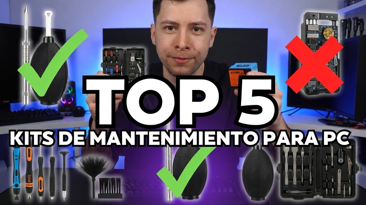 ¿Qué Kit de Limpieza para PC Comprar en 2026? 🔥 Los MEJORES Kits de Mantenimiento para Ordenador