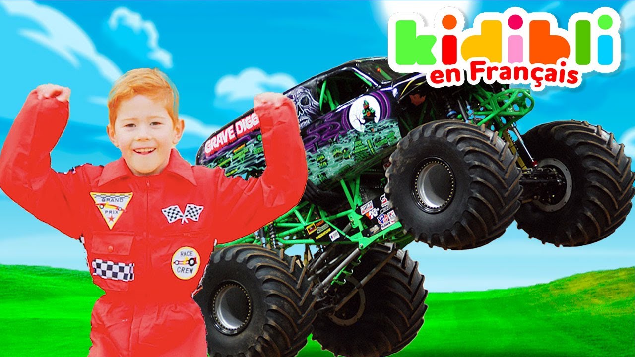 Gagne la course avec un Monster Truck ! | Kidibli | Animaj Kids
