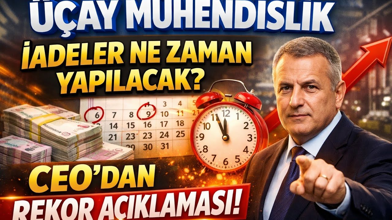 ÜÇAY MÜHENDİSLİK İADELER NE ZAMAN YATACAK? CEO DAN BASIN BÜLTENİ AÇIKLAMASI REKOR KIRDIK#ucaym 