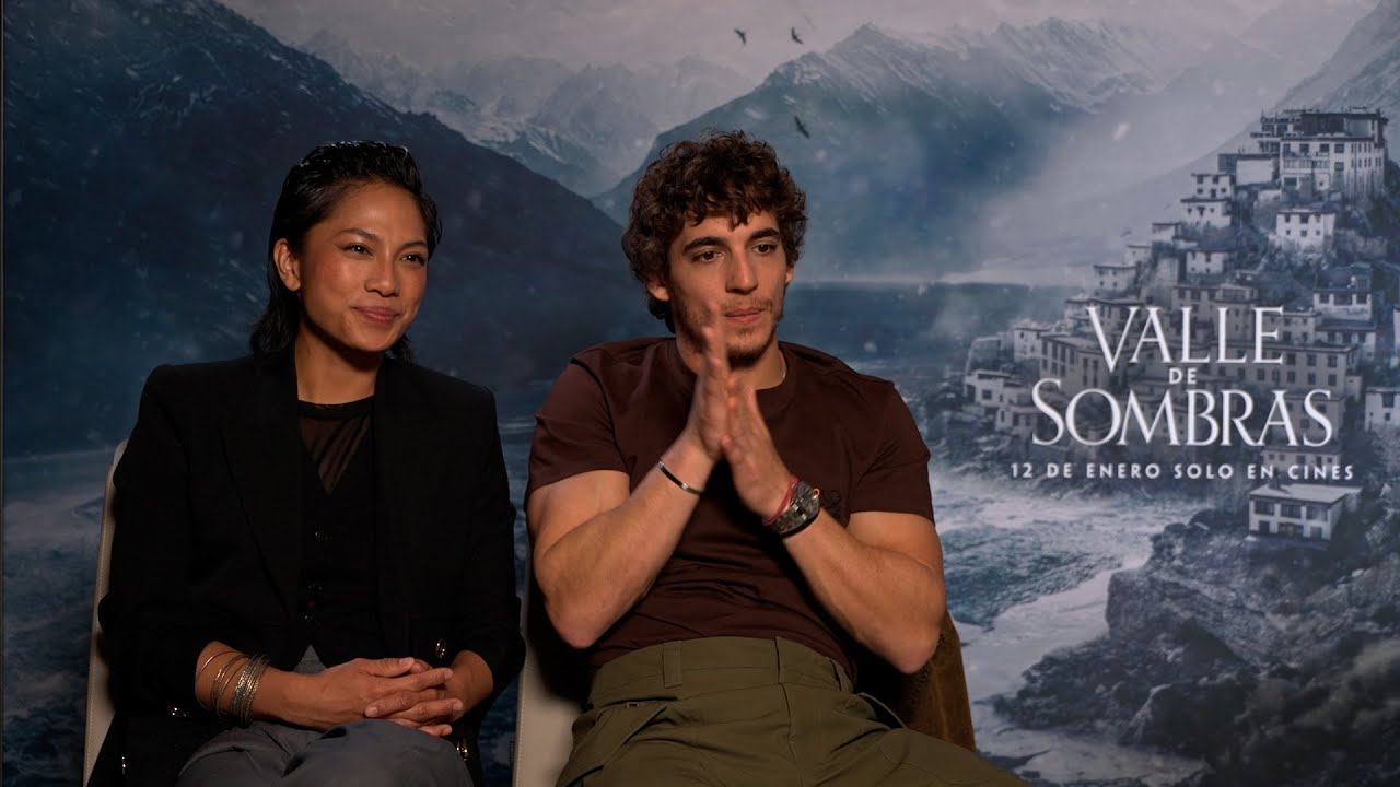 Miguel Herrán y Alexandra Masangkay presentan 'Valle de sombras'