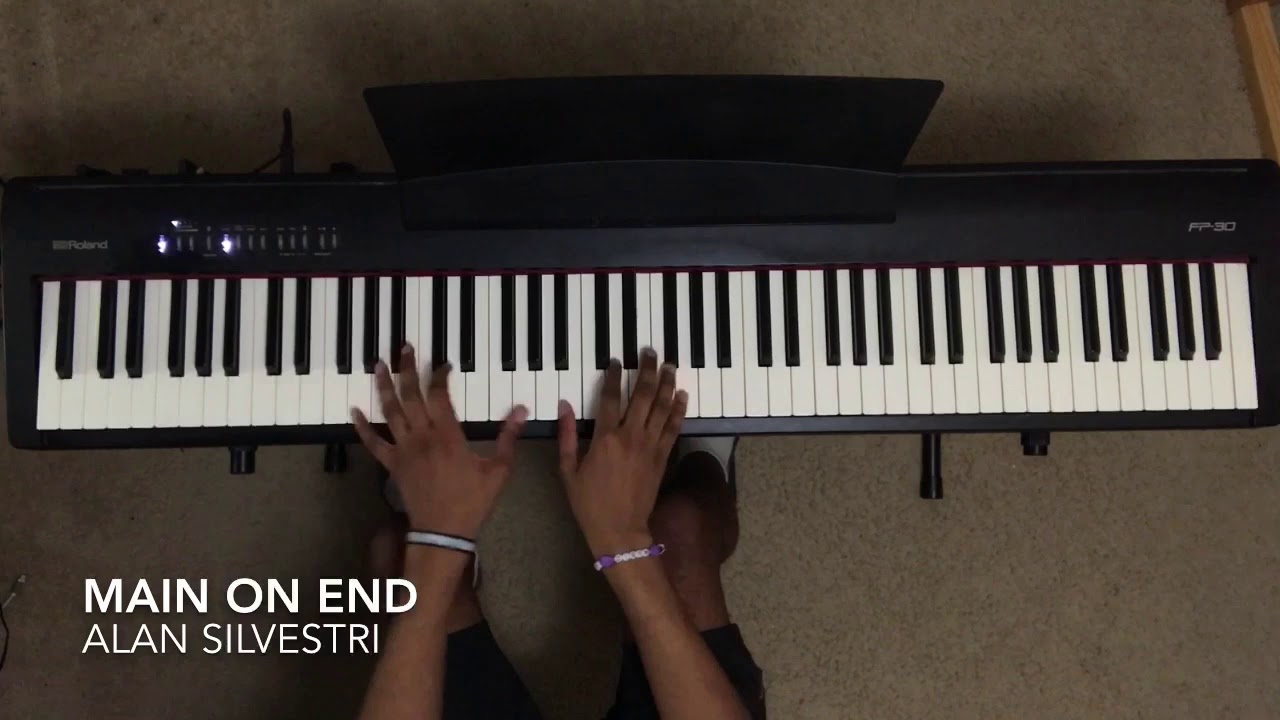 Avengers Endgame Main on End (Piano Cover)