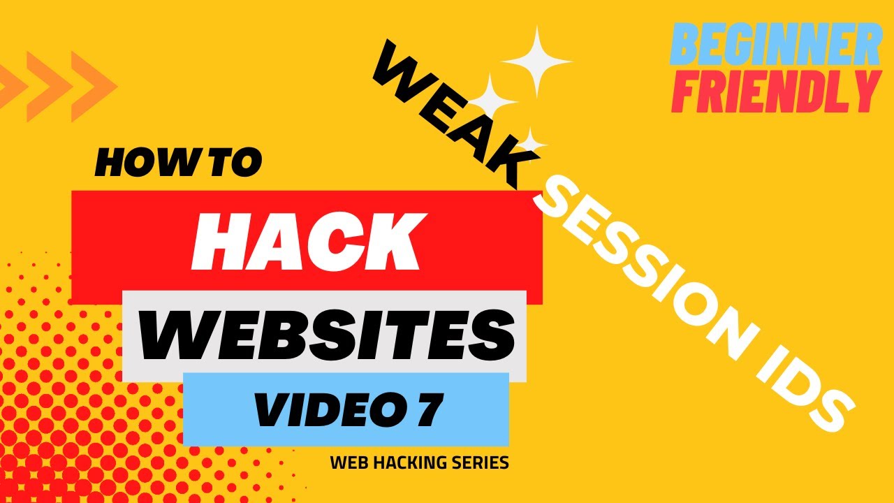 How To Hack Websites - A hacking series - video 7 (DVWA Weak Session IDs)