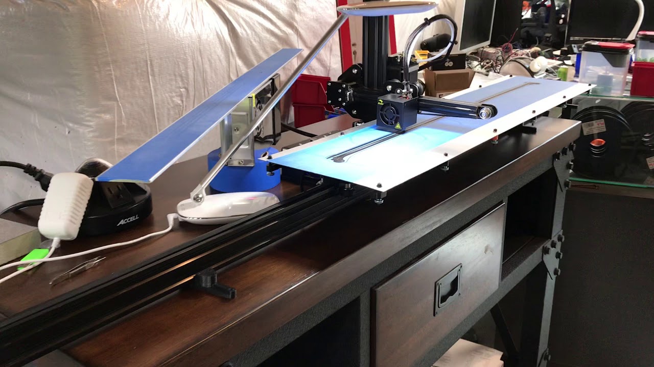 Ender 2 Printer Bed Extension