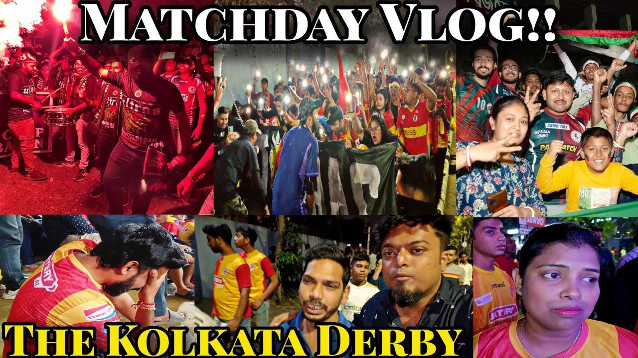 East Bengal Vs Mohunbagan Kolkata Derby Vlog 🔥🔥🔥 #eastbengal #mohunbagan