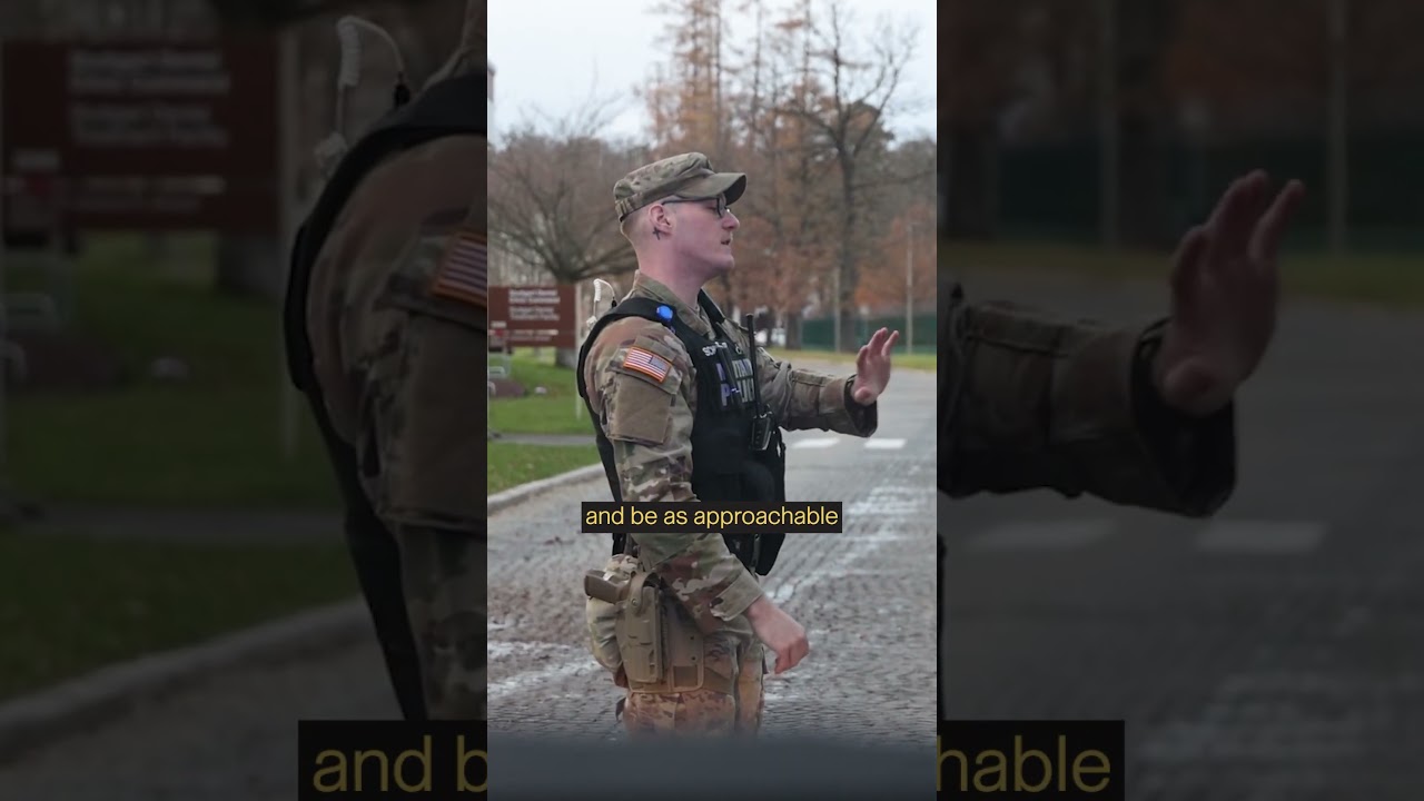 Meet Military Police Officer Cpl. Johnathon Schultz #militarypolice #mp #army