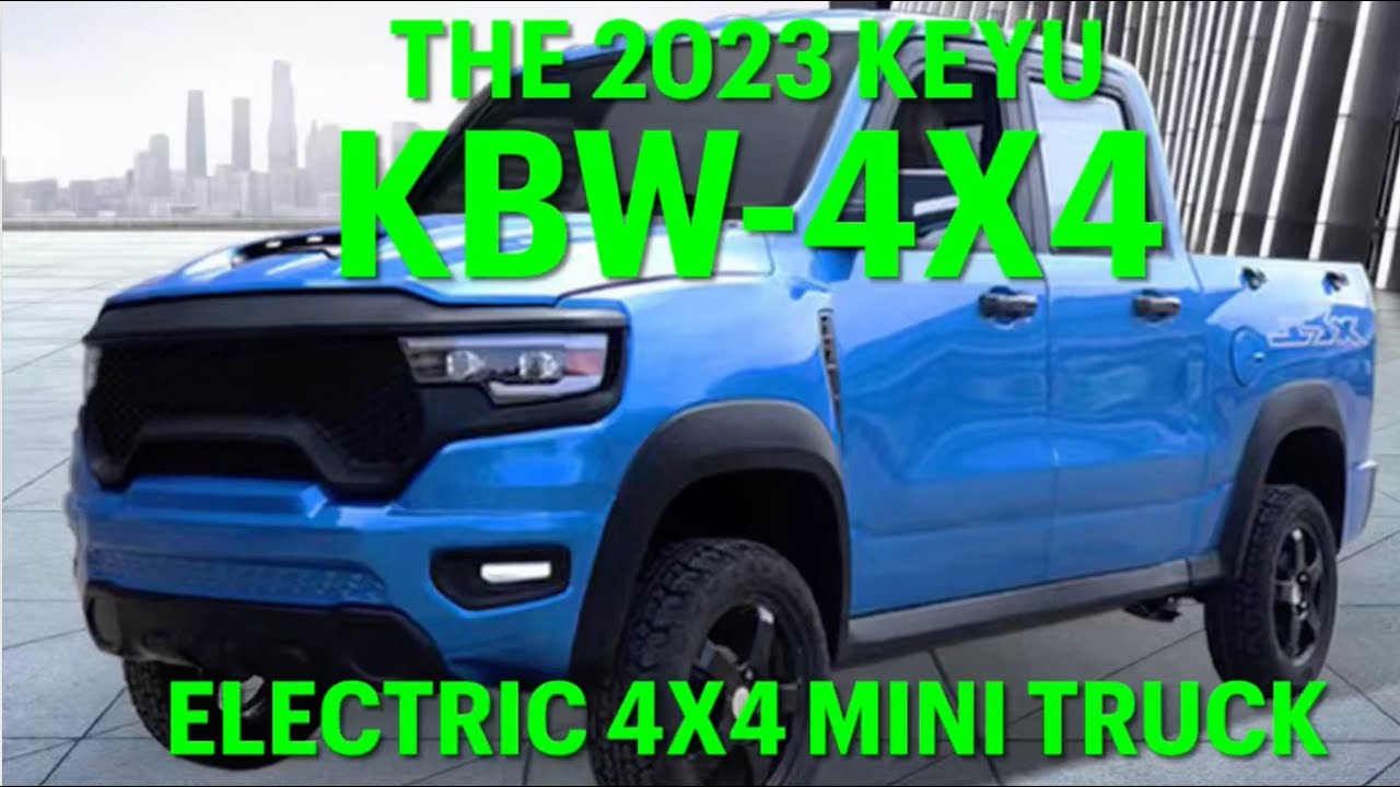 KEYU's new 4x4 four door mini truck hits the market!