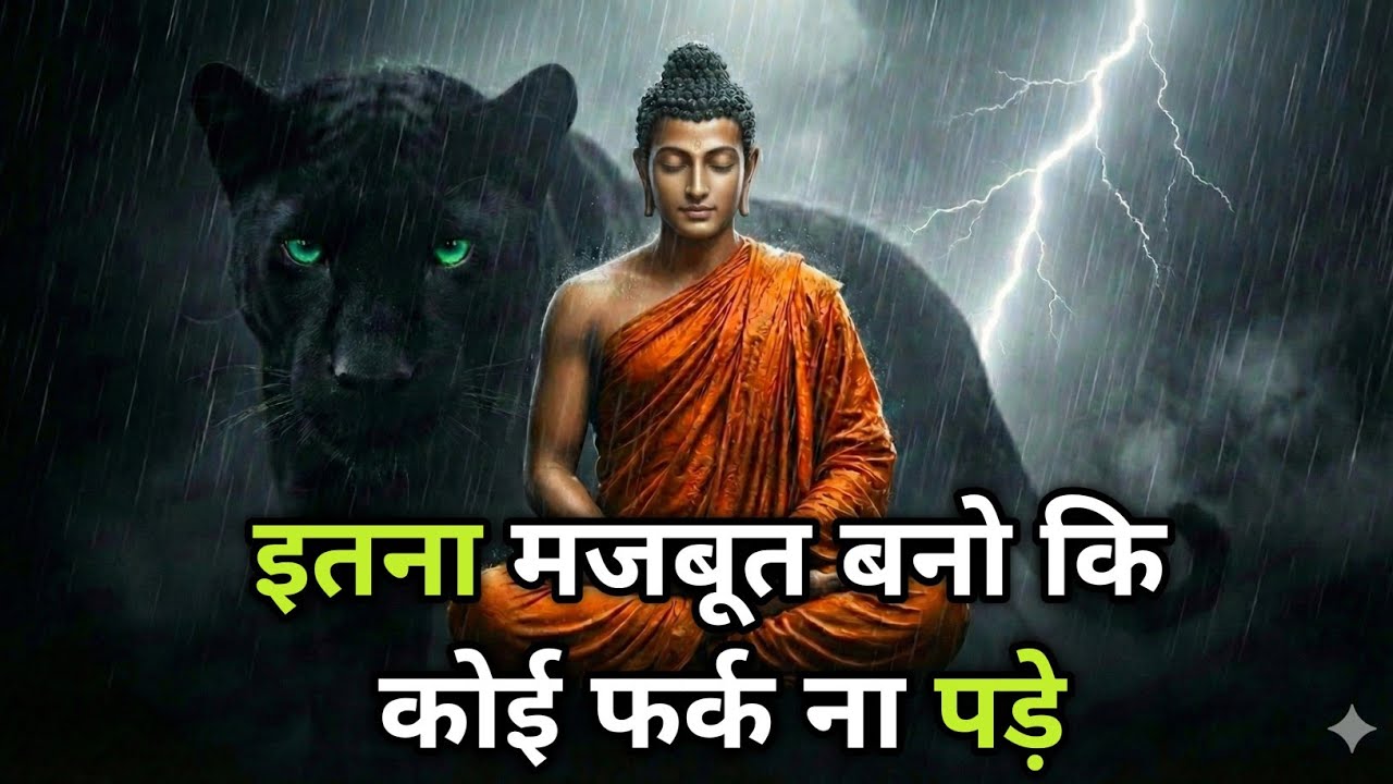 खुद को इतना मजबूत बनाओ,किसी से कुछ फर्क ना पड़े Best Buddhist Motivation quotes For Success in Life