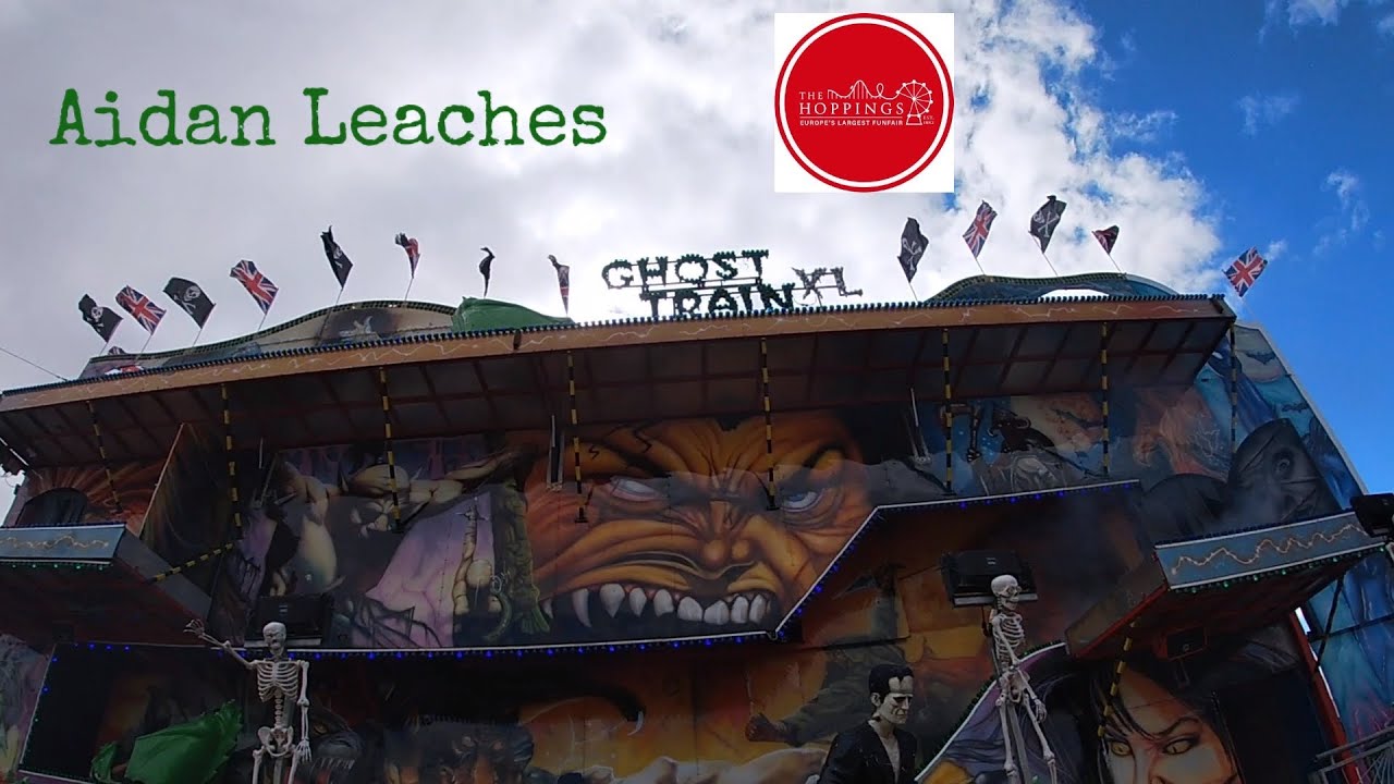 Aidan Leaches Ghost Train XL Onride POV At The Hoppings  2023