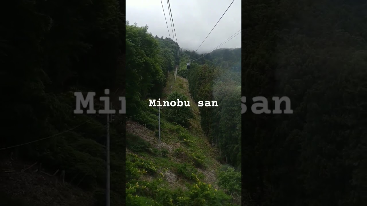Minobu san_one of the heighest mountain in Japan #japan #travel #india #trending #ropeway