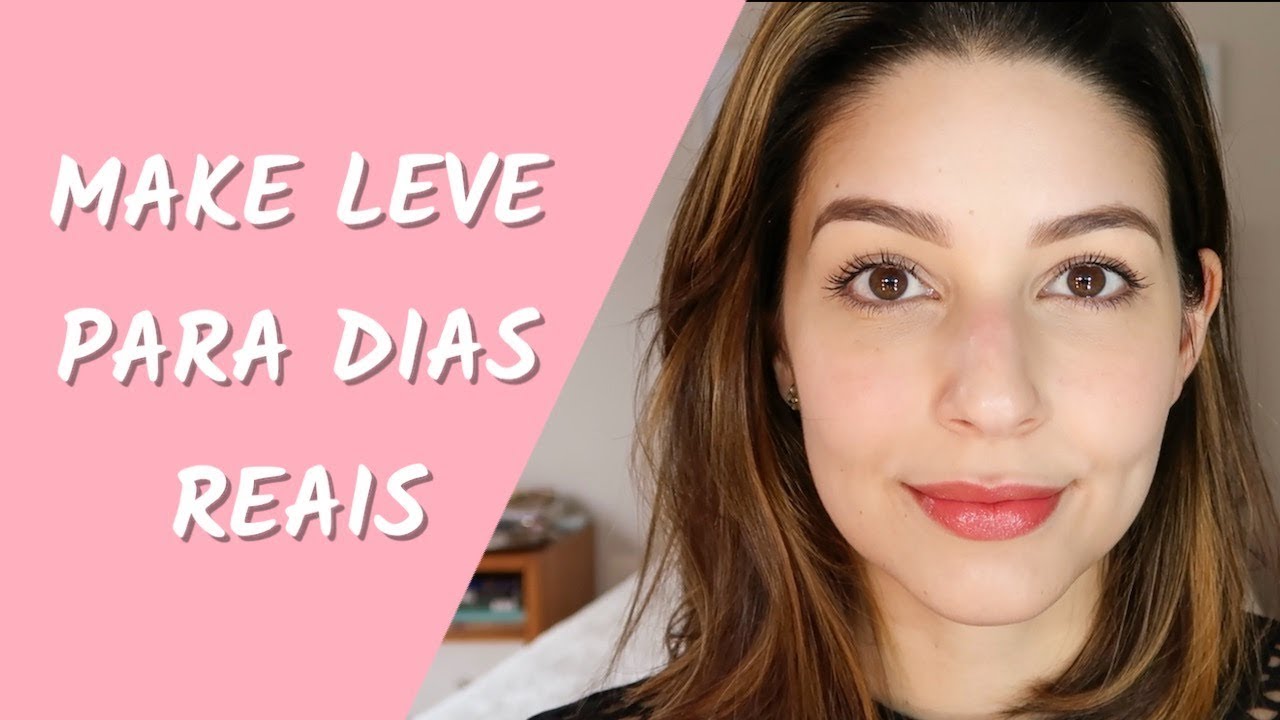 MAQUIAGEM COM APENAS 4 PRODUTOS