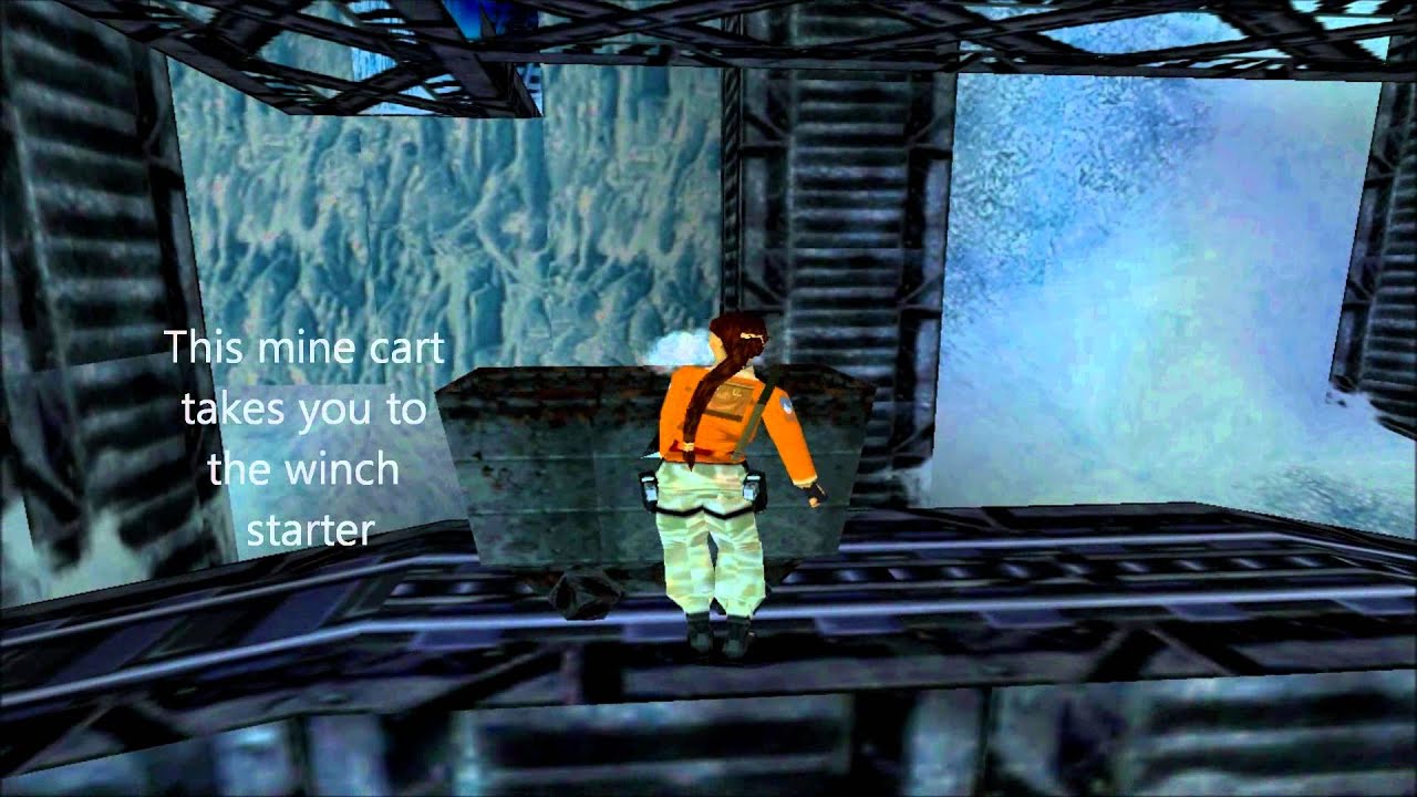 Tomb Raider 3 Antarctica - RX-Tech Mines Walkthrough HD