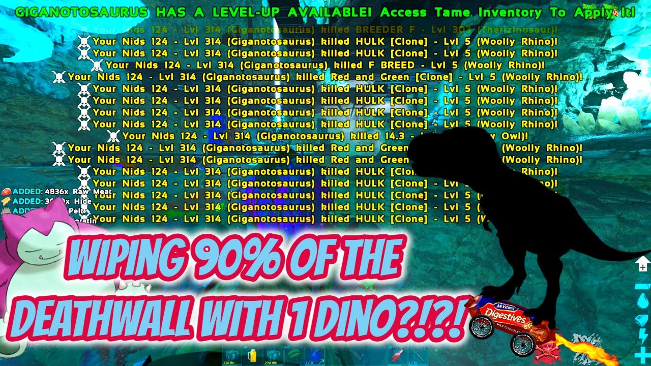 Online Wiping Their Carno Cave! | 1 Dino Secured Us The Wipe! (ARK/PVP/PC) (Small Tribes)