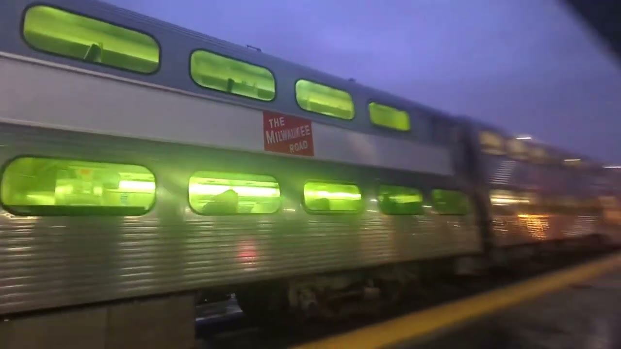 MDW rush hour at Elmwood park today 