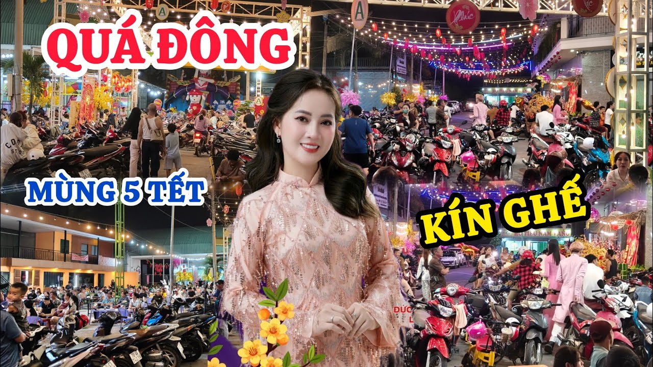 Kín Ghế, Kín Bãi  Giữ Xe :  Khán Giả Đến Xem Hồng Loan Hát tại Đức Hòa Đông , Đức Hòa Long An