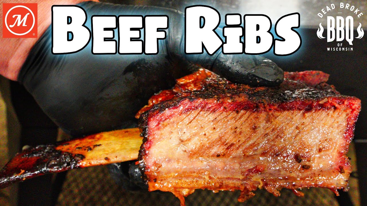 Masterbuilt Gravity Series Smoked Beef Ribs