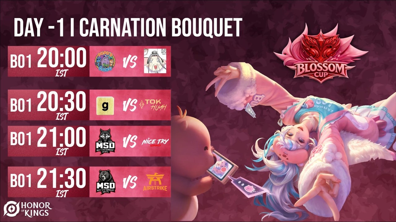Calling All Indians! The Blossom Cup is LIVE! 🌸