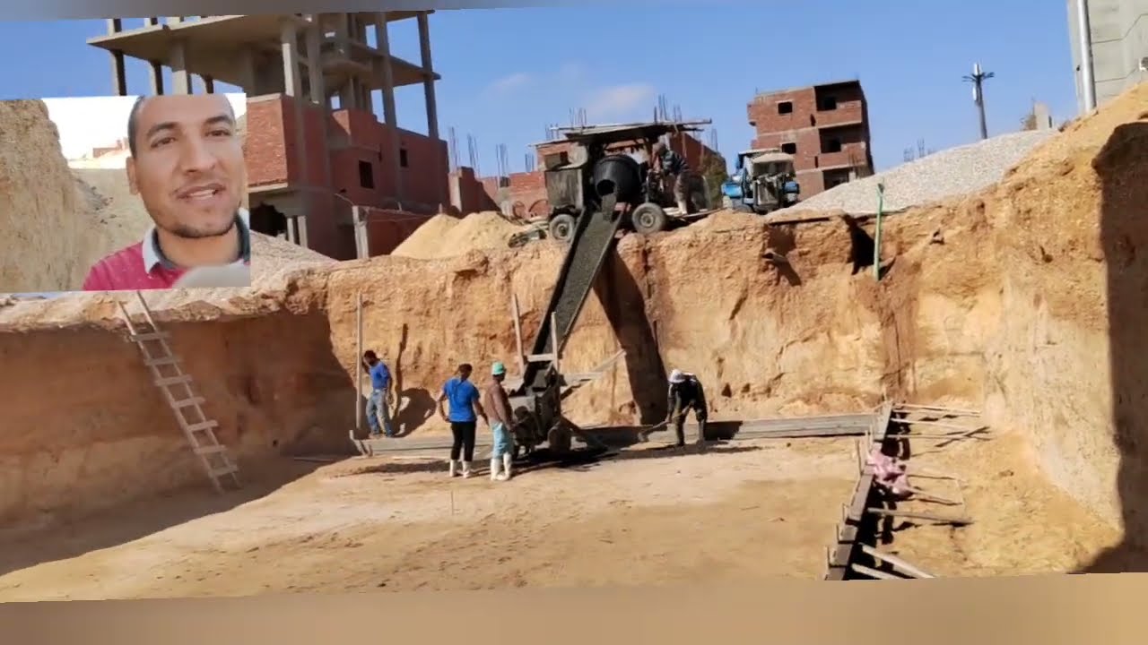 صب وتكلفة الحصيرة العادية لقطعة 209 مدينة العاشر من رمضان
