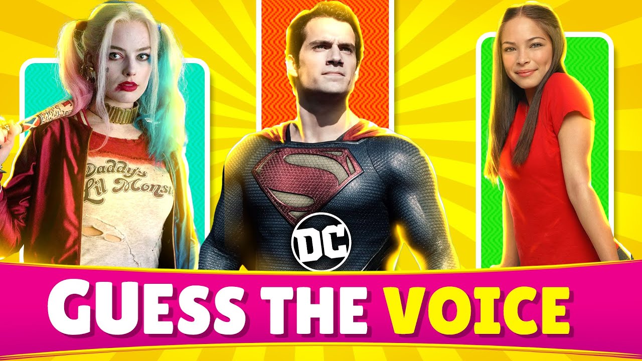 Guess the Voice - DC Edition [Superman - Batman - Suicide Squad - Smallville]