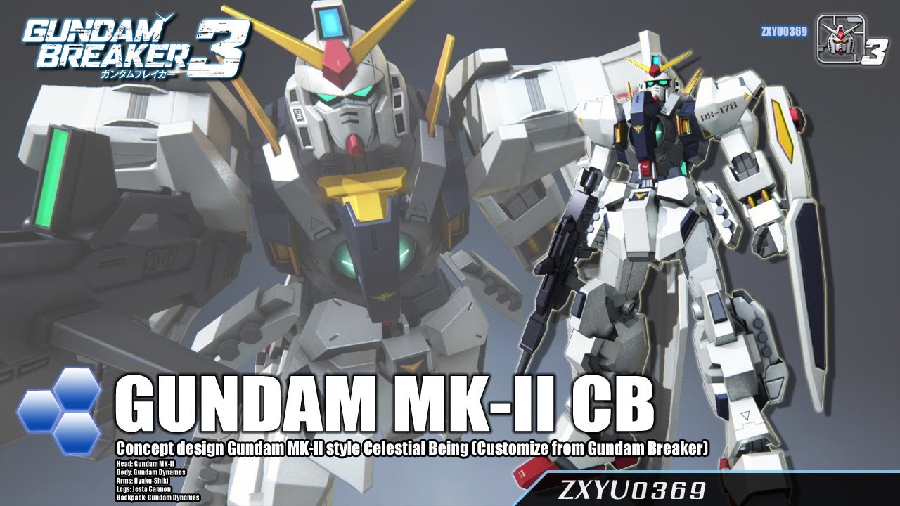 [PS4] Gundam Breaker 3 : Gundam MK-II CB