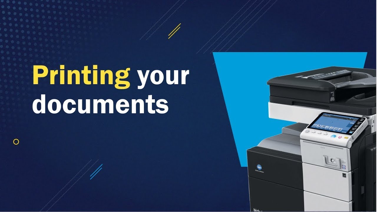 Printing your documents 2024
