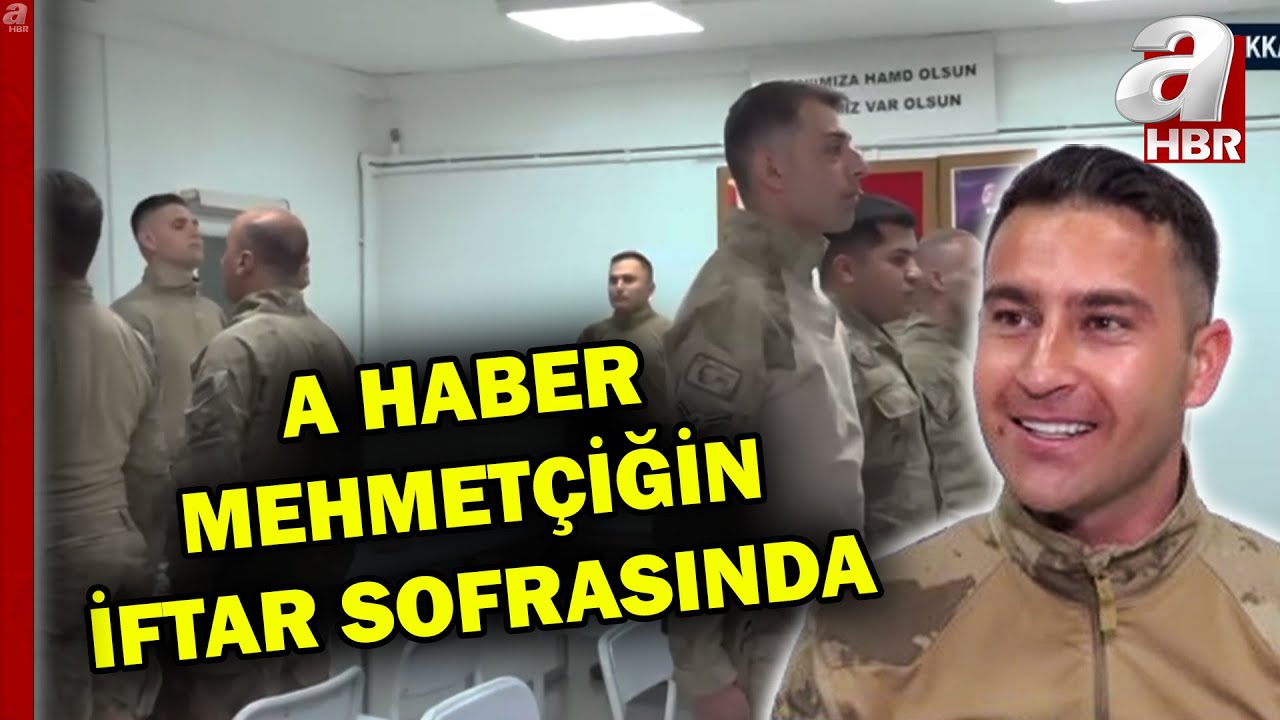 A Haber Mehmetçiğin iftar sofrasında, JÖH Irak sınırında vatan nöbetinde