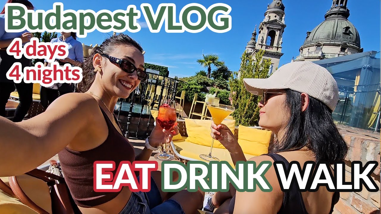 VLOG Budapest in 4 Days | Food Tour, Rooftop Views & Danube Night Cruise