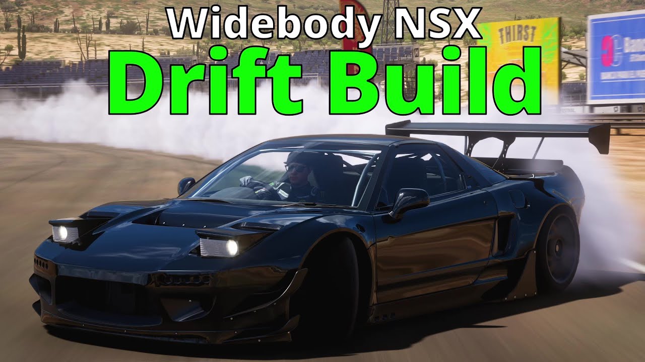 Forza Horizon 5 - WIDEBODY Honda NSX DRIFT BUILD + TUNE