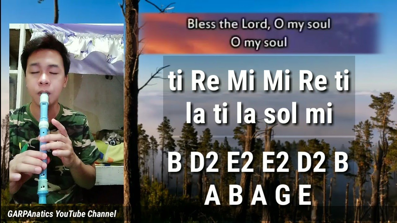 10,000 Reasons | Bless The Lord Notes | Easy Flute Recorder