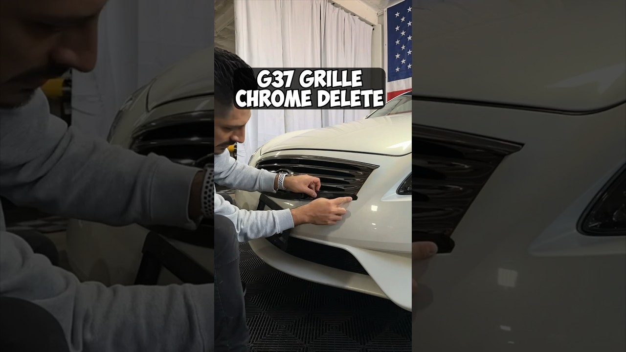 G37 Grille Chrome Delete 🍵
