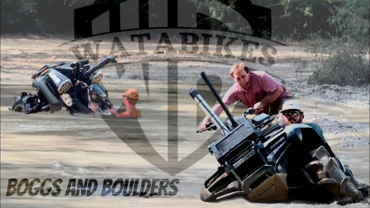 HONDAS TAKE ON BOGGS AND BOULDERS! 