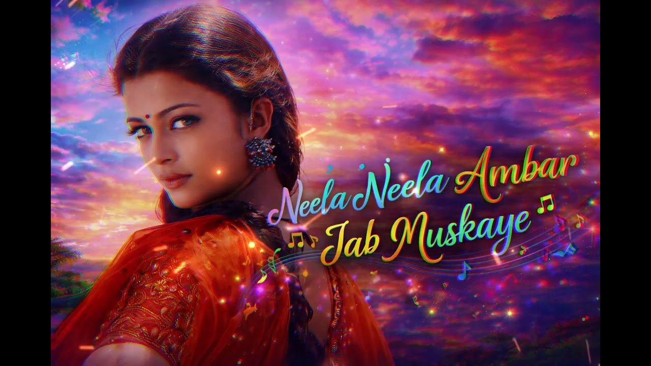 Neela Neela Ambar Jab Muskaye ✨ | New Version 2026 | Romantic Cover Song | Full HD