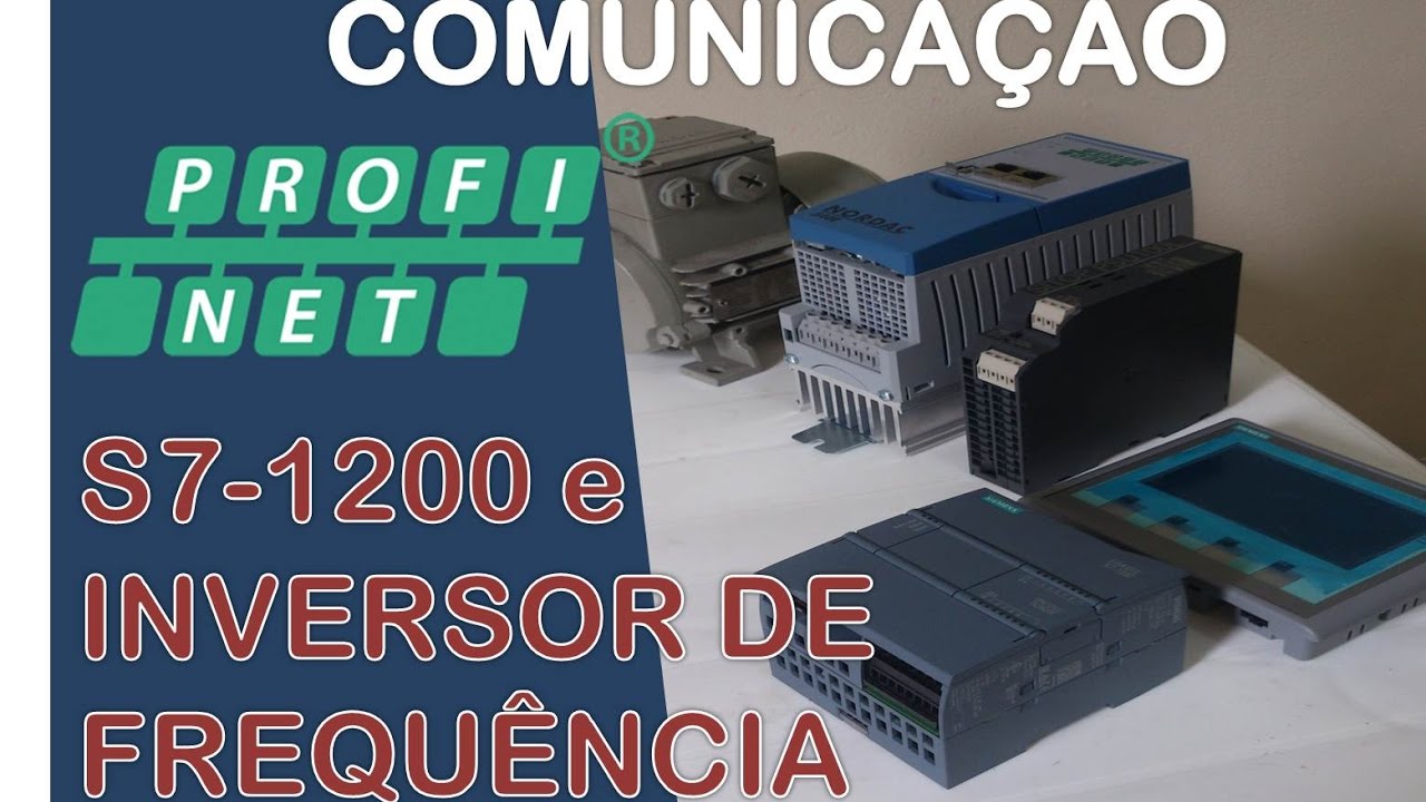 Controlando Inversor de Frequência NORD via Profinet com CLP S7-1200 - Portal TIA
