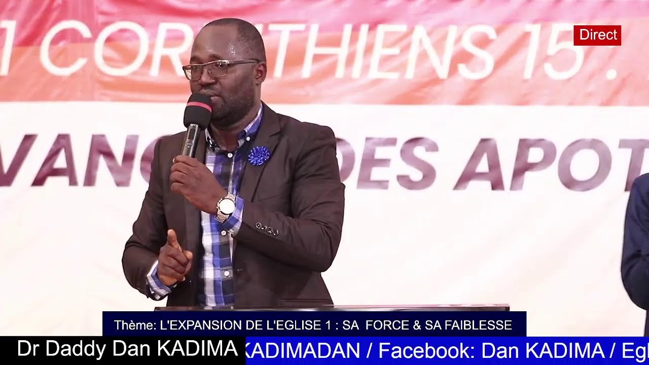 Thème: L'EXPANSION DE  L'EGLISE 1 : SA  FORCE & SA FAIBLESSE